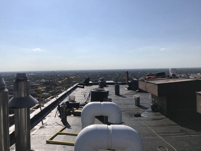 Roof Exhaust Installation